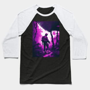 Neon Soldier Baseball T-Shirt